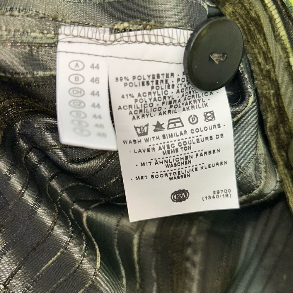 Canda C&A Button Front Ribbed Textured Blazer Jacket - Picture 5 of 6